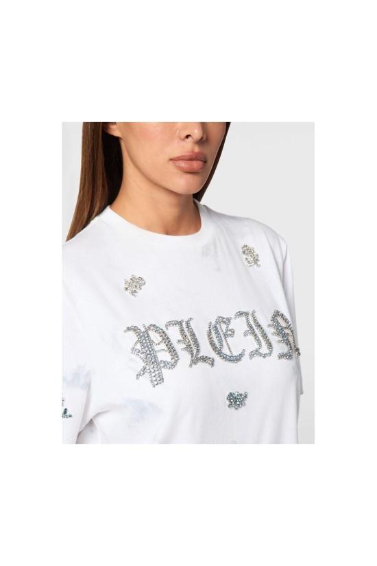 25SS 필립 플레인 반팔 티셔츠 SAEC WTK3577 PJY002N07 MULTICOLOR - PHILIPP PLEIN