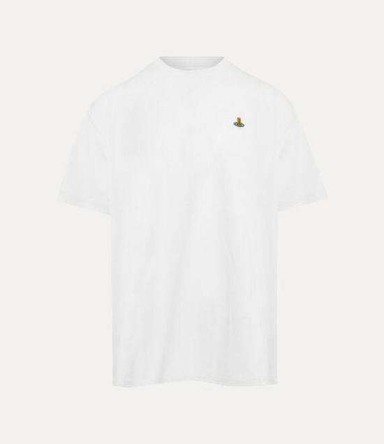 25SS 비비안웨스트우드 반팔 티셔츠 3G010036J001M A401 WHITE