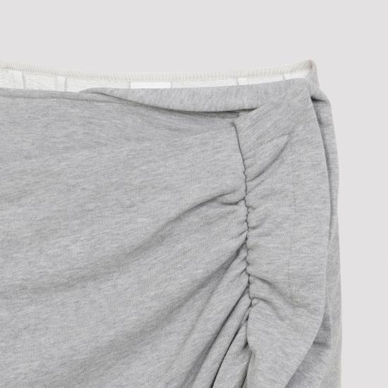 26SS 드리스 반 노튼 스커트 2611311123611 813 GREY MELANGE - DRIES VAN NOTEN