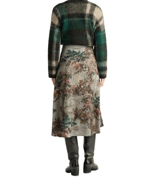 25FW 모모니 미디 스커트 SK010 026058 MULTICOLOUR - MOMONI