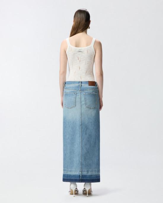 25SS 핑코 탑 105143A2LPZ05 WHITE - PINKO