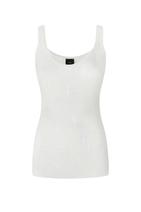 25SS 핑코 탑 105143A2LPZ05 WHITE