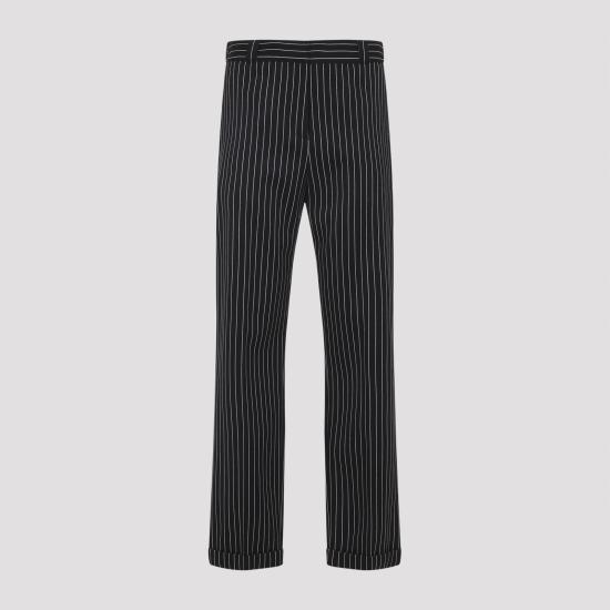 26SS 톰포드 스트레이트 팬츠 PAW679 FAX1693 NWF BLACK ECRU - TOMFORD