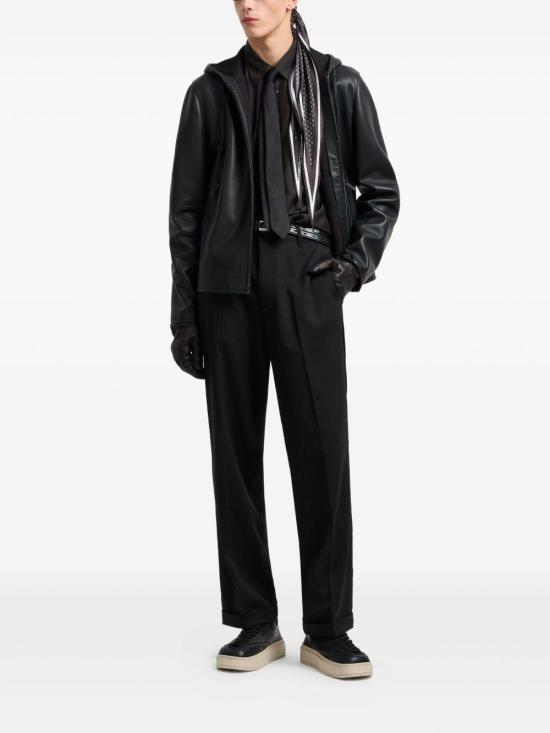 25FW 엠포리오 아르마니 셔츠 EM001537AF17293 UC001 BLACK - EMPORIO ARMANI