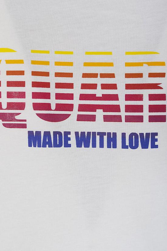 SPRING SUMMER 디스퀘어드2 폴로 티셔츠 S71GD1393 S23009100 WHITE - DSQUARED2