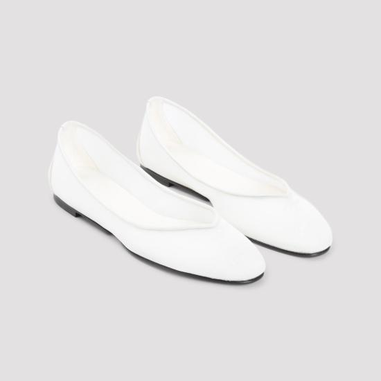 26SS 자크뮈스 플랫 슈즈 FOW00183AW00814 100 WHITE - JACQUEMUS