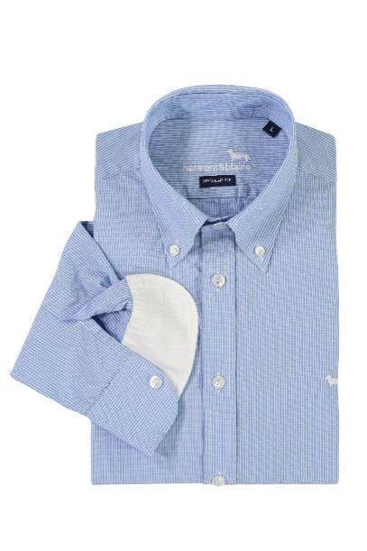  하몬트앤블레인 셔츠 CRM011012962M 810 AZZURRO CLEAR BLUE - HARMONT & BLAINE