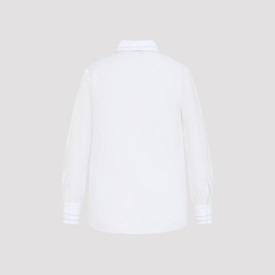 26SS 페세리코 셔츠 A06361 8372B 00B BIANCO NATURALE NUDE NEUTRALS - PESERICO