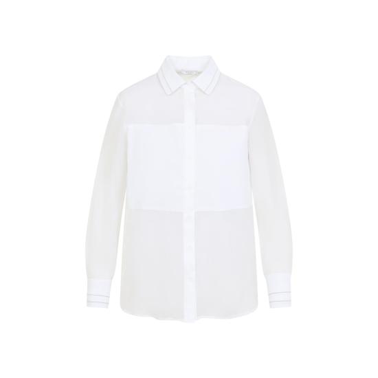 26SS 페세리코 셔츠 A06361 8372B 00B BIANCO NATURALE NUDE NEUTRALS