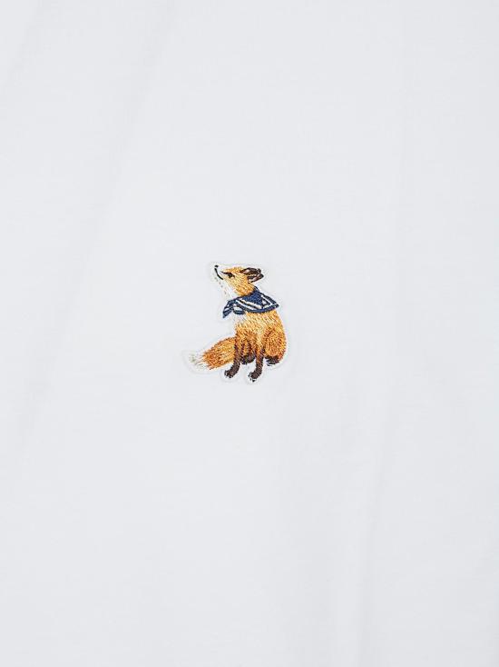 26SS 메종키츠네 드리밍 폭스 컴포트 티셔츠 QM00102KJ7026 P100 WHITE - MAISON KITSUNE