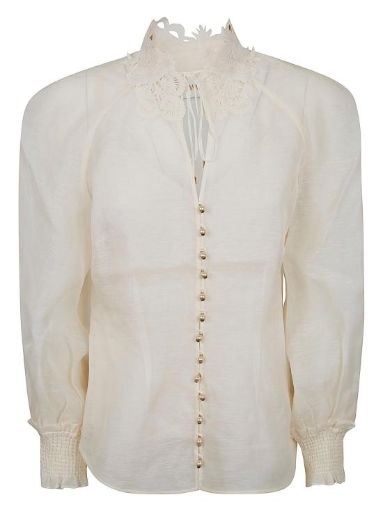 26SS 짐머만 셔츠 7121TC261 CRM CREAM NUDE NEUTRALS - ZIMMERMANN