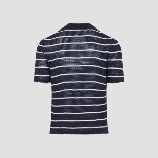 26SS 랄프로렌 퍼플라벨 폴로 티셔츠 790P10975001 CLASSIC CHAIRMAN NAVY BLUE - RALPH LAUREN PURPLE LABEL