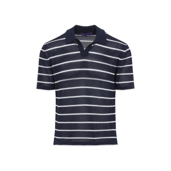 26SS 랄프로렌 퍼플라벨 폴로 티셔츠 790P10975001 CLASSIC CHAIRMAN NAVY BLUE