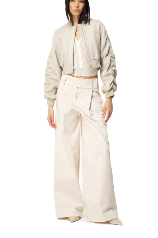 SPRING SUMMER 핑코 탑 103070A1OLZ04 WHITE - PINKO