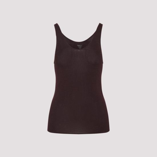 26SS 더프랭키샵 탑 TAFS174447 711 BURGUNDY RED - THE FRANKIE SHOP