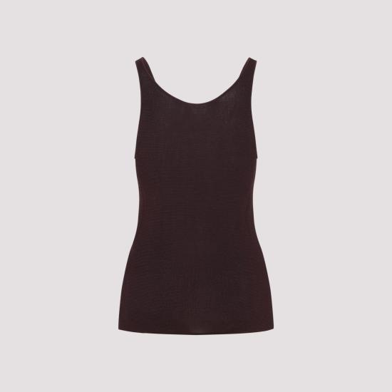 26SS 더프랭키샵 탑 TAFS174447 711 BURGUNDY RED - THE FRANKIE SHOP