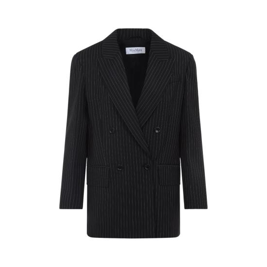 25FW 막스마라 MATTIA 자켓 2521046021600 10205 002 NERO BIANCO BLACK