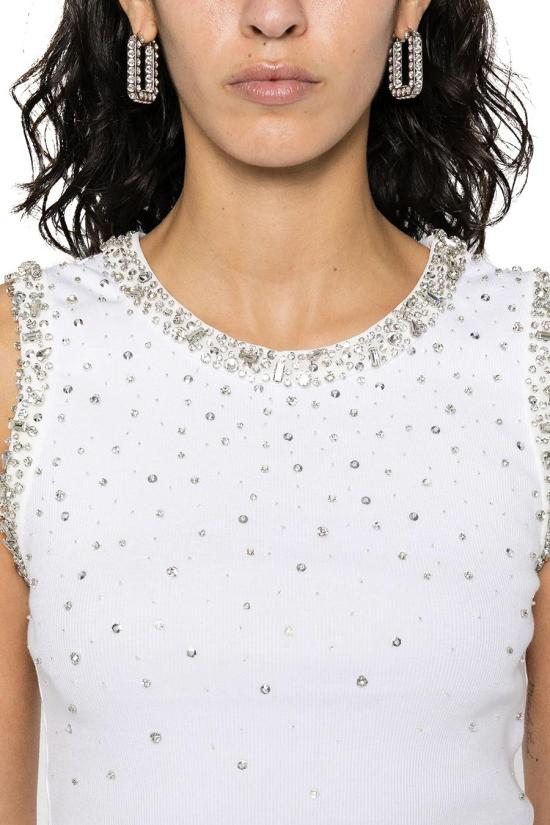  데 펨메스 민소매 티셔츠 DP613197 WHITE - DES PHEMMES