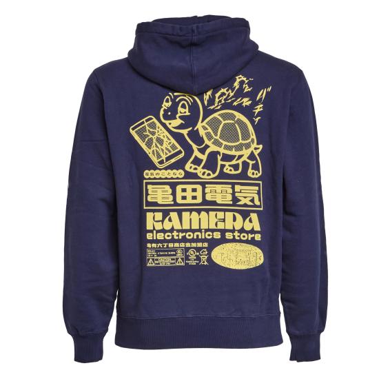 25FW 에드윈 긴팔 티셔츠 I036403 0DM67 MARITIME BLUE - EDWIN