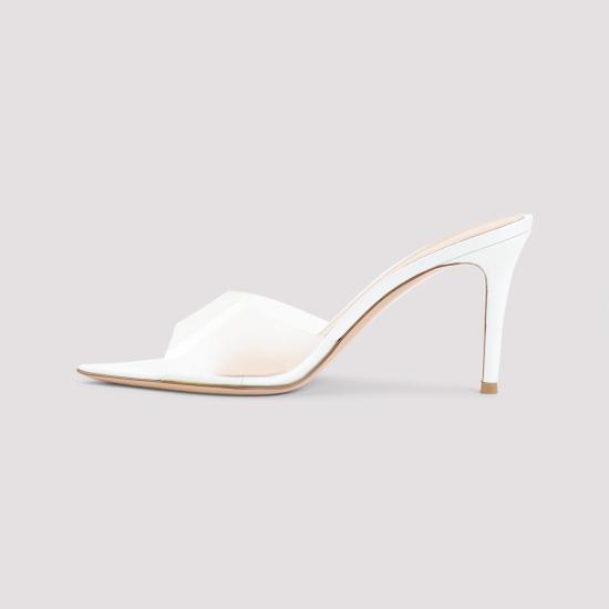 26SS 지안비토로시 뮬/슬리퍼 G1105085RIC GSV BIBI WHITE WHITE - GIANVITO ROSSI