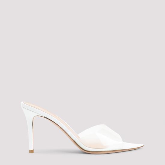 26SS 지안비토로시 뮬/슬리퍼 G1105085RIC GSV BIBI WHITE WHITE - GIANVITO ROSSI