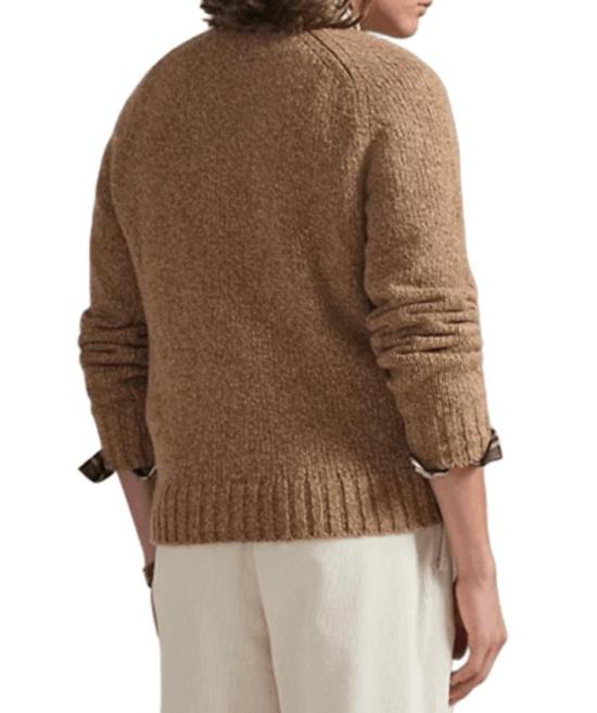 25FW 폴로 랄프로렌 긴팔 티셔츠 710982142 002 CAMEL MARL - POLO RALPH LAUREN