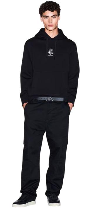 25FW 알마니 긴팔 티셔츠 XM000369 UC001 NERO BLACK - ARMANI