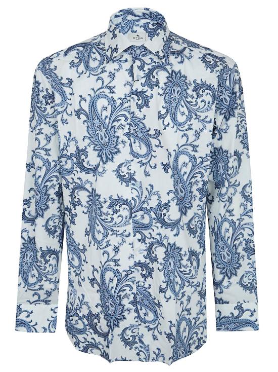 26SS 에트로 셔츠 MRIB0025 99SAEG7 X0800 BLUE