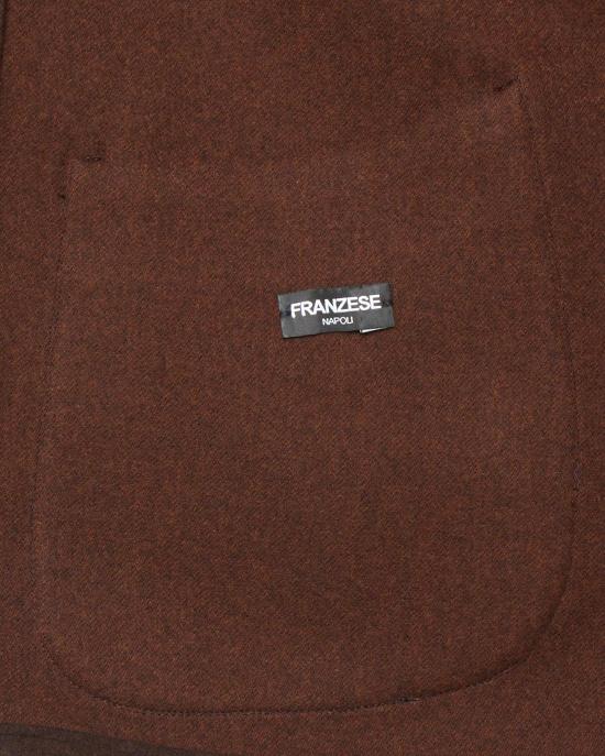 25FW 프랜지스 콜렉션 아우터 2OSCRAATXAQVUI 43 BROWN - FRANZESE COLLECTION