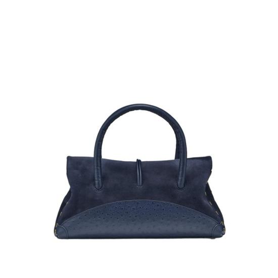 26SS 자넬라토 토트백 070800S2270000 Z0505 BLUE - ZANELLATO