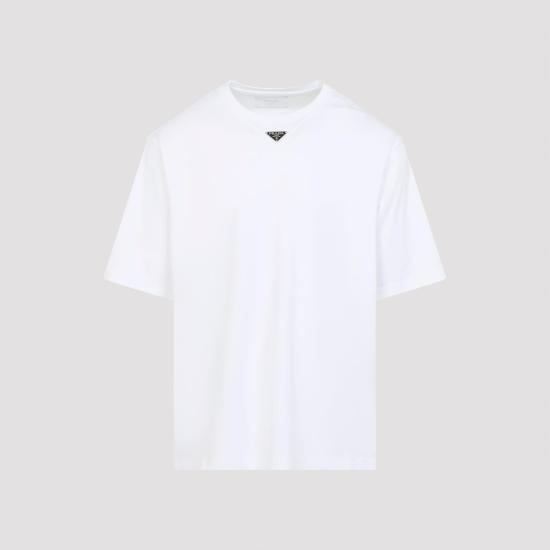 26SS 프라다 폴로 티셔츠 UJN861S232 240 F0009 BIANCO WHITE - PRADA