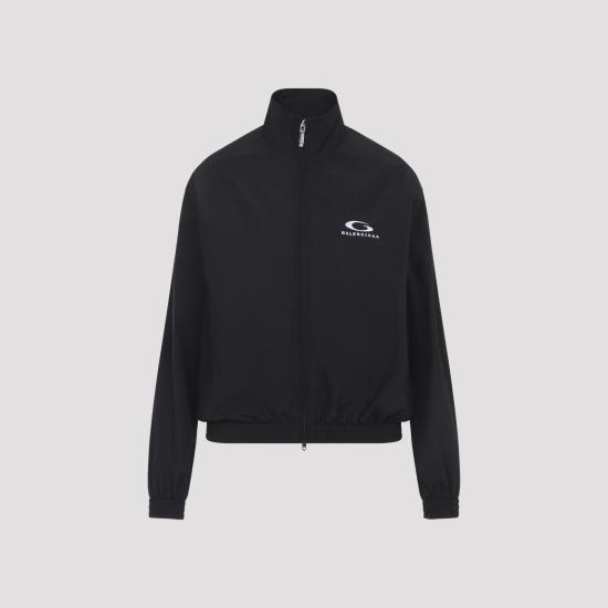 26SS 발렌시아가 루프 스포츠 트랙 수트 재킷 857683 TPQ38 1000 BLACK - BALENCIAGA