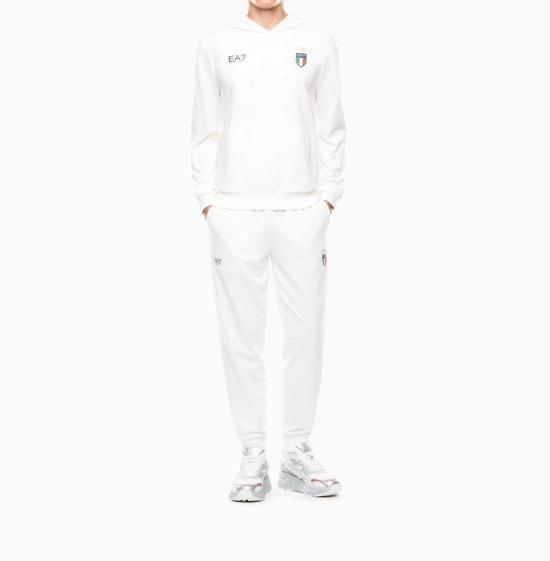 26SS 엠포리오 아르마니 긴팔 티셔츠 TX000553 AF24845 217 WHITE - EMPORIO ARMANI