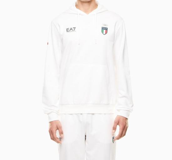 26SS 엠포리오 아르마니 긴팔 티셔츠 TX000553 AF24845 217 WHITE - EMPORIO ARMANI