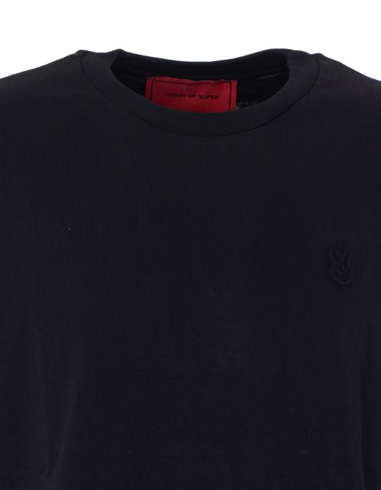 26SS 비전오브슈퍼 반팔 티셔츠 VS071TE BLACK Black - VISION OF SUPER