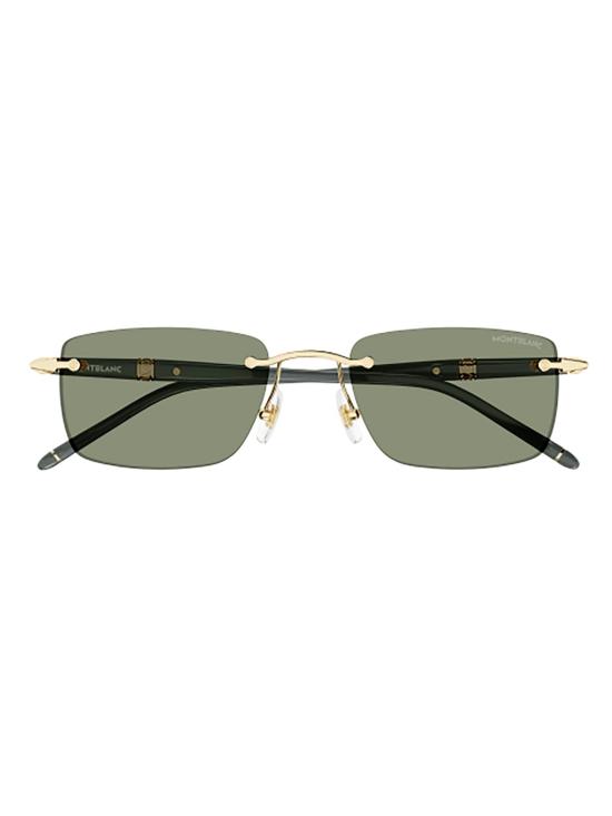 26SS 몽블랑 선글라스 MB0344S 005 GOLD GREY GREEN
