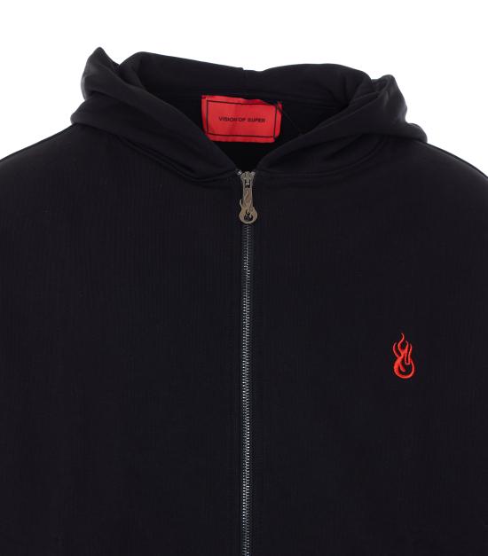 26SS 비전오브슈퍼 긴팔 티셔츠 VS070ZP BLACK Black - VISION OF SUPER