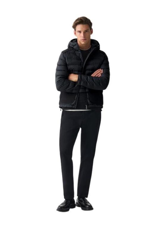 25FW 콜마르 심리스 퀼티드 다운 자켓 1200 4ZL 99 NERO BLACK - COLMAR