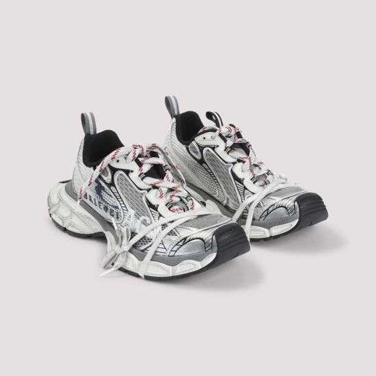 26SS 발렌시아가 3xl 스플릿 로고 스니커즈 840090 W3XSG 9239 WHITE NAVY GREY - BALENCIAGA