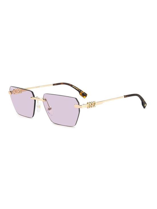 26SS 디스퀘어드2 선글라스 D2 0102 S EYR UR GOLD PINK METALLIC - DSQUARED2