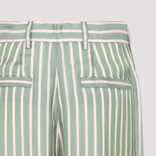 26SS 드리스 반 노튼 스트레이트 팬츠 2610109463274 604 GREEN - DRIES VAN NOTEN