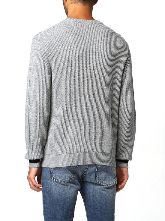  알마니 긴팔 티셔츠 6KZM2U 3907 GRIGIO GREY - ARMANI