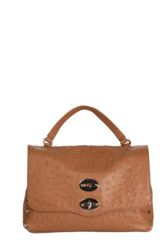 26SS 자넬라토 토트백 068010S2230000 Z0246 LEATHER BROWN