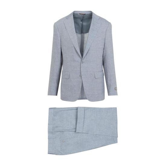 26SS 카날리 수트 2528051 AE02571 401 LIGHT BLUE - CANALI