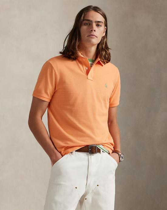 26SS 폴로 랄프로렌 반팔 티셔츠 710680784465 POMPANO ORANGE C5566 Orange - POLO RALPH LAUREN