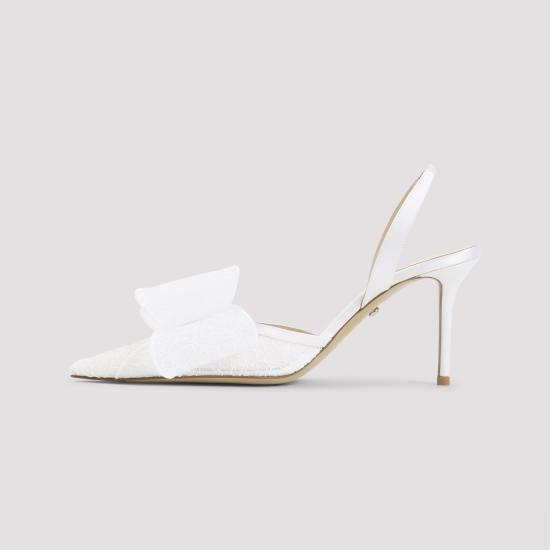 26SS 마흐앤마흐 힐/펌프스 SS26S105585LACWHT WHITE - MACH&MACH