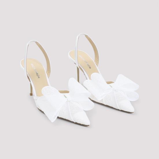 26SS 마흐앤마흐 힐/펌프스 SS26S105585LACWHT WHITE - MACH&MACH