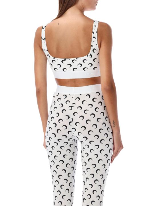 26SS 마린세르 탑 WUW055BCJER0001 WH00 WHITE BLACK MOON - MARINE SERRE