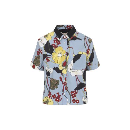 26SS 마르니 셔츠 CAMA0669QS UTC581 MFB31 SKY BLUE