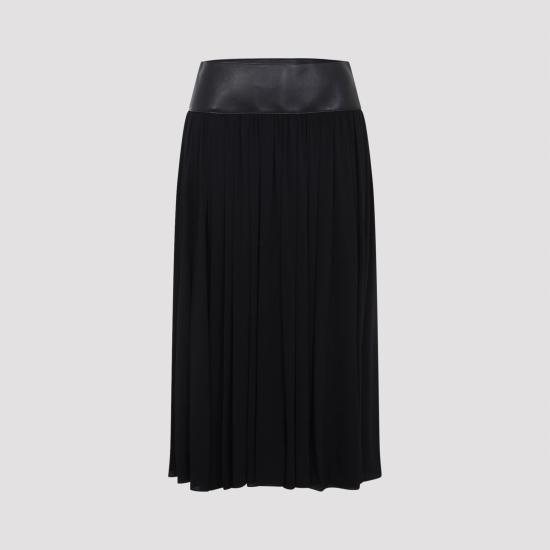 26SS 알라이아 스커트 AA9J2488J050C 995 NOIR ALAIA BLACK - ALAIA